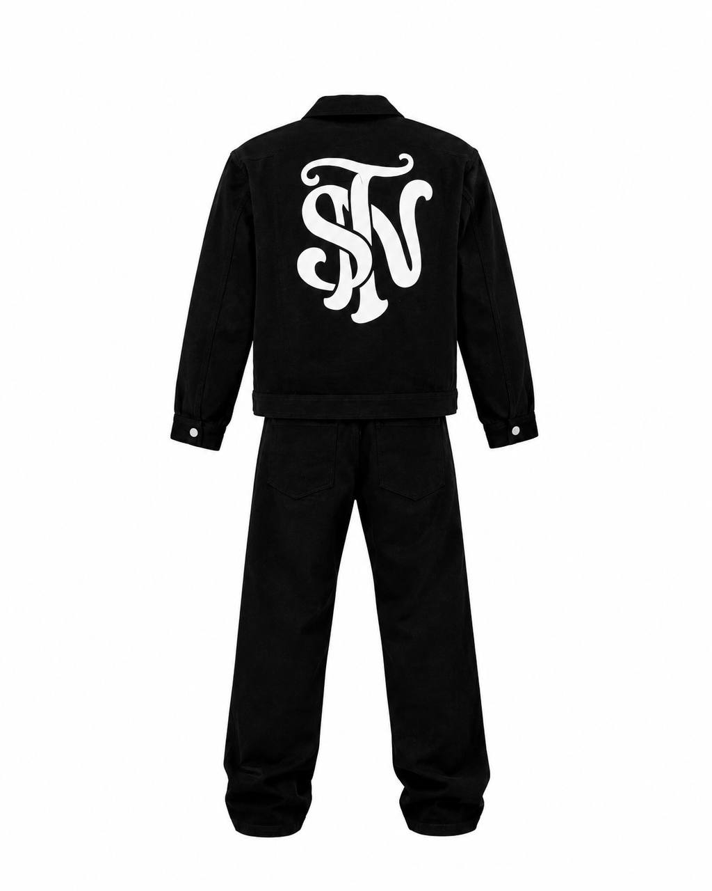 Noir Denim Set